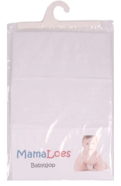 MamaLoes Wit 90 X 90 Cm Boxmatras Hoeslaken 67008 3 MamaLoes Wit 90 X 90 Cm Boxmatras Hoeslaken 67008 - Afbeelding 3