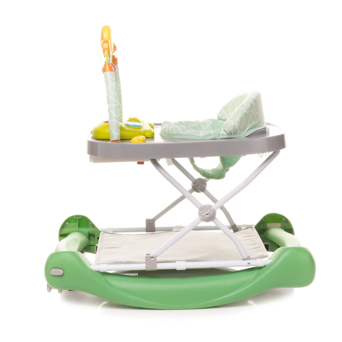 4Baby Swing'n Push Green 3- In-1 Loopstoel Met Schommelfunctie 4 4Baby Swing'n Push Green 3- In-1 Loopstoel Met Schommelfunctie - Afbeelding 4