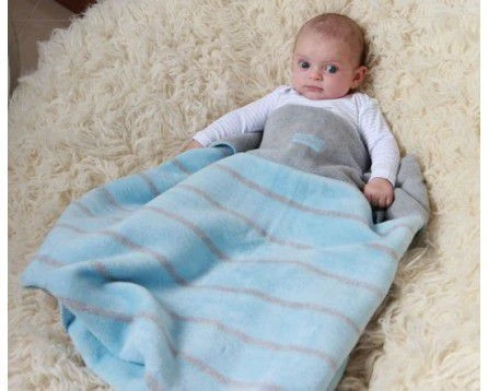 Zaffiro Grijs & Lichtblauw Gestreept 75 X 100 Cm Wiegdeken 15205 3 Zaffiro Grijs & Lichtblauw Gestreept 75 X 100 Cm Wiegdeken 15205 - Afbeelding 3