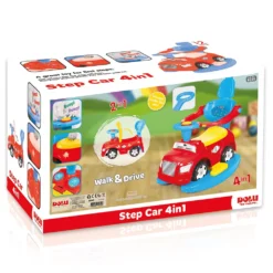 Dolu Step Car 4-in-1 Loopauto 8035 9 Dolu Step Car 4-in-1 Loopauto 8035 -Babyproducten 8035 3d