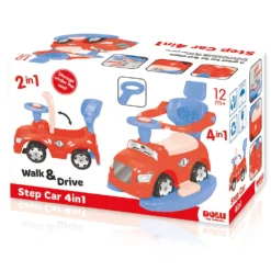 Dolu Step Car 4-in-1 Loopauto 8035 10 Dolu Step Car 4-in-1 Loopauto 8035 -Babyproducten 8035 3d back