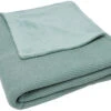 Jollein Basic Knit Forest Green / Fleece 100 X 150 Cm Ledikantdeken 517-522-65219