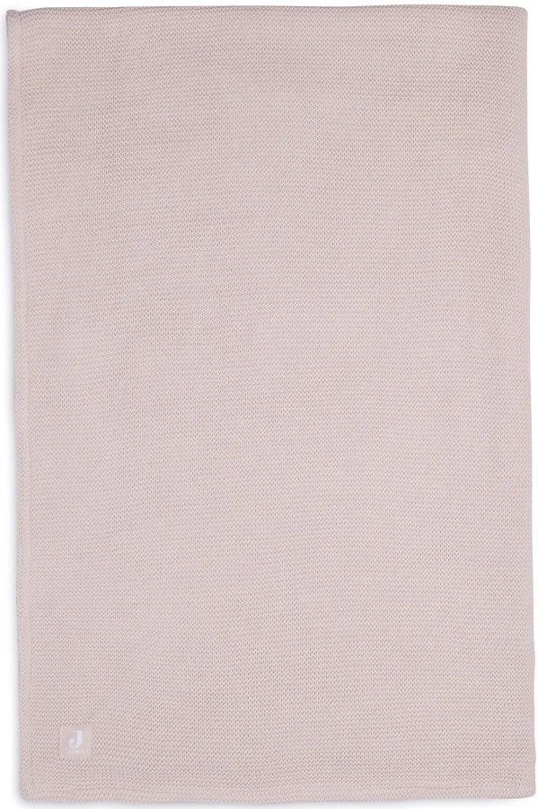 Jollein Basic Knit Pale Pink / Fleece 100 X 150 Cm Ledikantdeken 517-522-65310 2 Jollein Basic Knit Pale Pink / Fleece 100 X 150 Cm Ledikantdeken 517-522-65310 - Afbeelding 2
