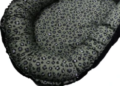 MamaLoes Panther Army Green Omkeerbaar Babynest ML3038 -Babyproducten MamaLoes Panther Army Green Omkeerbaar Babynest ML3038 03