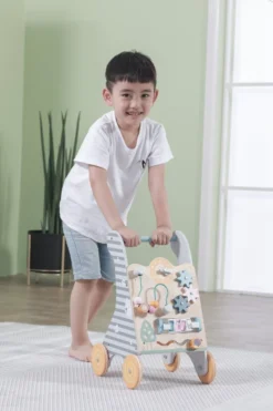 PolarB Activity Walker Houten Loopwagen 44028 -Babyproducten PolarB Activity Walker Houten Loopwagen 44028 11