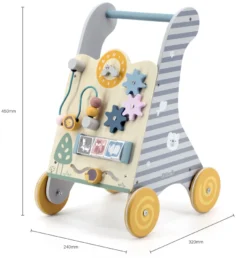 PolarB Activity Walker Houten Loopwagen 44028 -Babyproducten PolarB Activity Walker Houten Loopwagen 44028 7