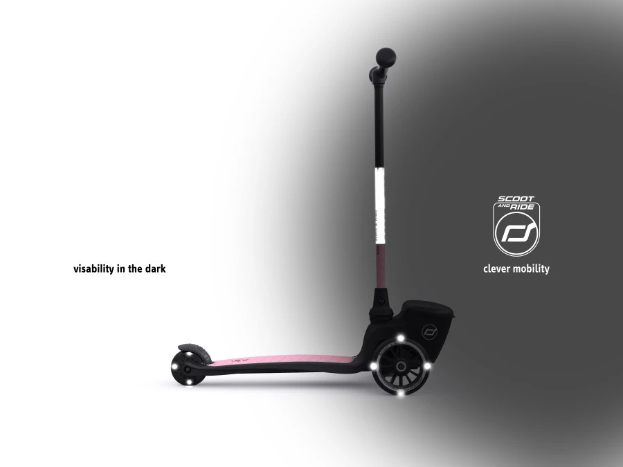 Scoot And Ride Led Rose Highwaykick 2 Step SR-96528 5 Scoot And Ride Led Rose Highwaykick 2 Step SR-96528 - Afbeelding 5