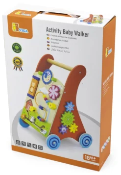 Viga Activity Walker Multicolor Houten Loopwagen 50950 17 Viga Activity Walker Multicolor Houten Loopwagen 50950 -Babyproducten Viga Activity Walker Multicolor Houten Loopwagen 50950 8