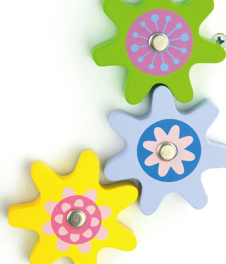 Viga Activity Walker Roze Houten Loopwagen 50178 3 Viga Activity Walker Roze Houten Loopwagen 50178 - Afbeelding 3