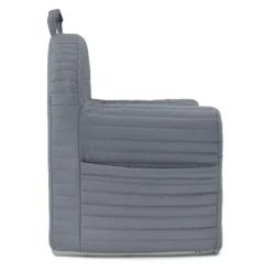 Albero Mio Stripe Graphite Kinderfauteuil -Babyproducten albero mio stripe graphite kinderfauteuil 4