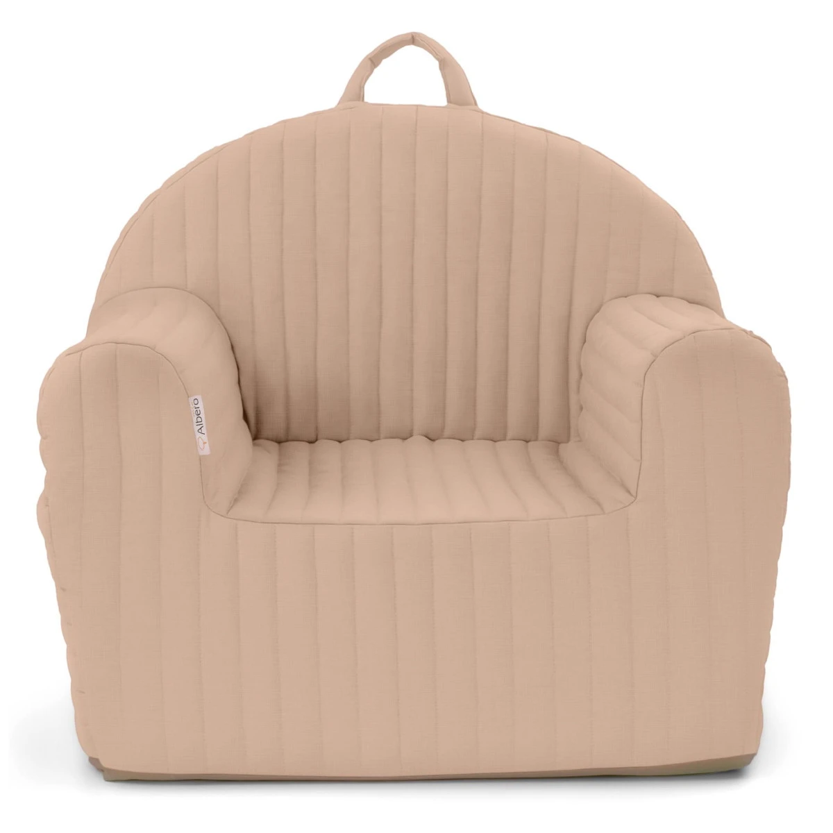 Albero Mio Stripe Nougat Kinderfauteuil 2 Albero Mio Stripe Nougat Kinderfauteuil - Afbeelding 2