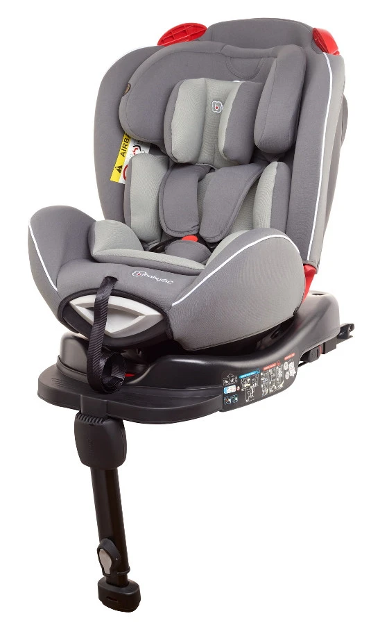Babygo Fixleg Grey Isofix 360° Autostoel 0-25 Kg 2702 2 Babygo Fixleg Grey Isofix 360° Autostoel 0-25 Kg 2702 - Afbeelding 2