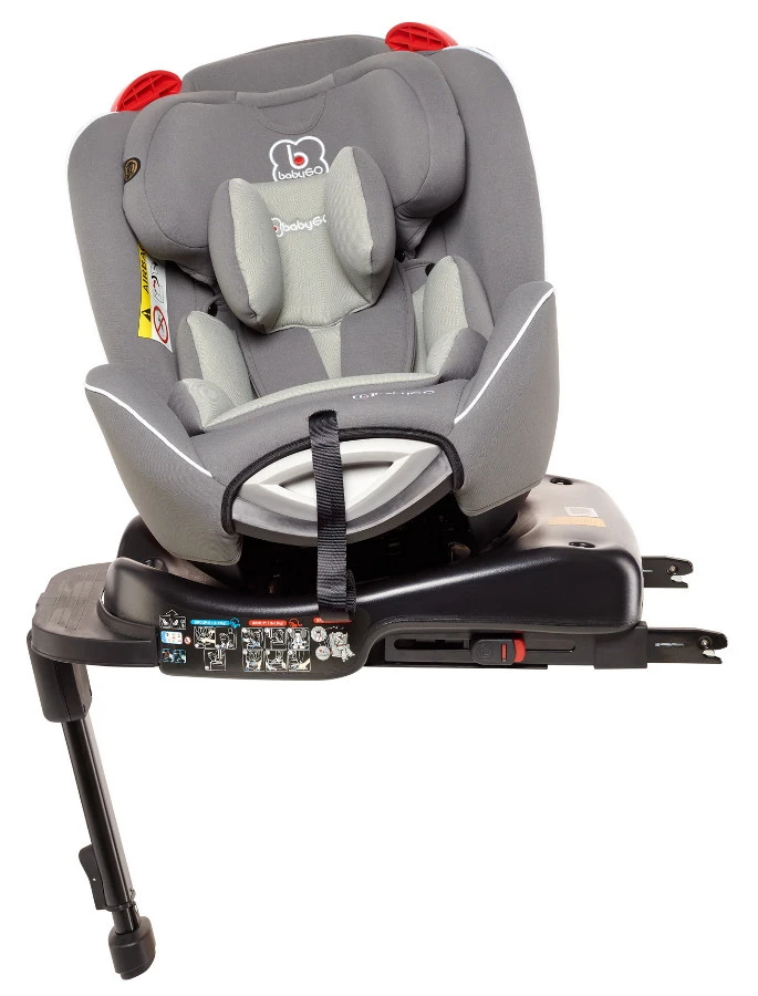 Babygo Fixleg Grey Isofix 360° Autostoel 0-25 Kg 2702 6 Babygo Fixleg Grey Isofix 360° Autostoel 0-25 Kg 2702 - Afbeelding 6