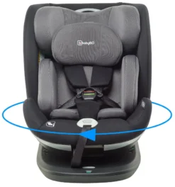 Babygo Grow Up Black I-Size 360° Autostoel 0-36 Kg 2801
