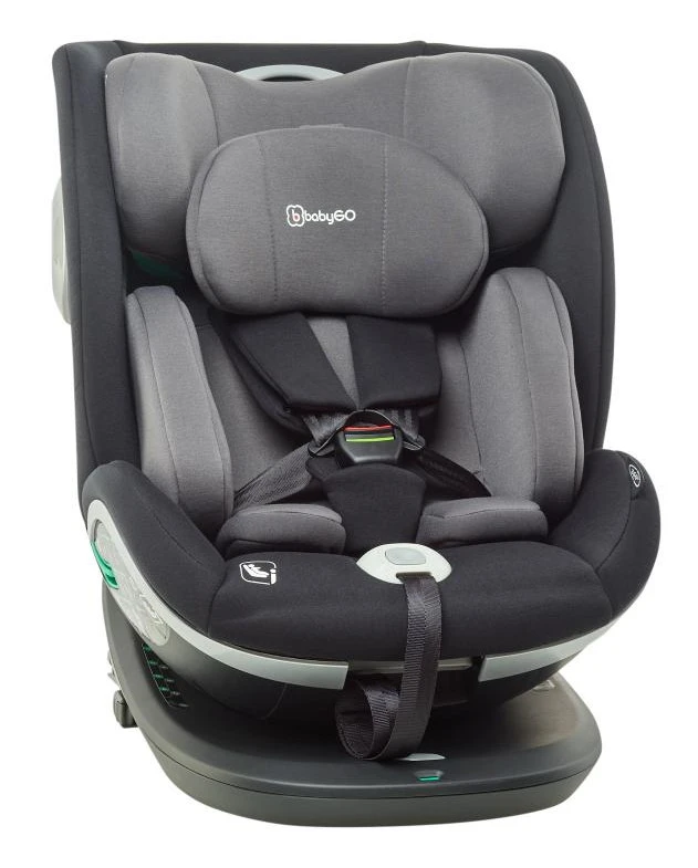 Babygo Grow Up Black I-Size 360° Autostoel 0-36 Kg 2801 2 Babygo Grow Up Black I-Size 360° Autostoel 0-36 Kg 2801 - Afbeelding 2