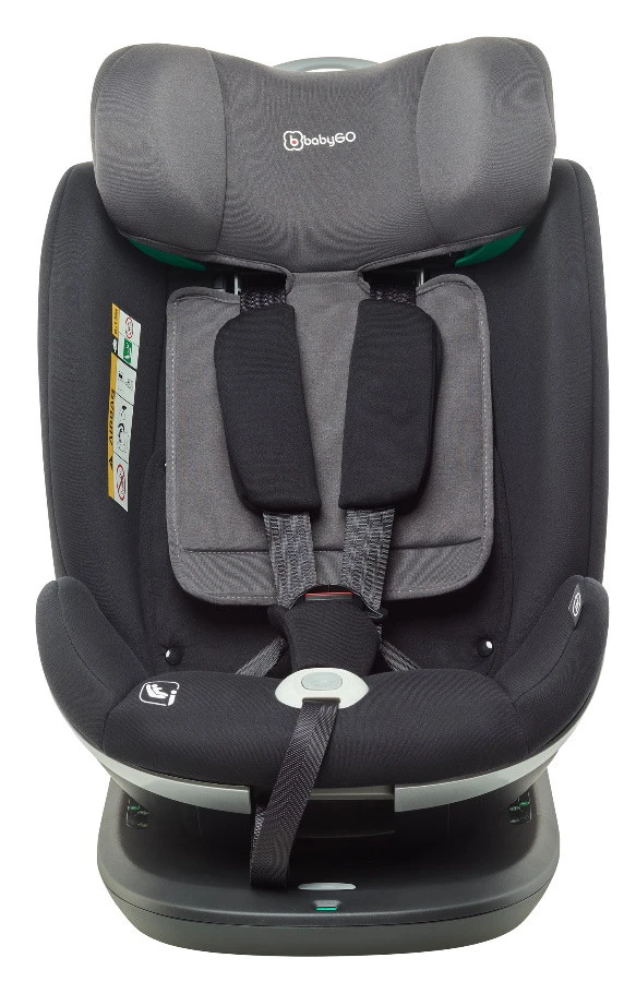Babygo Grow Up Black I-Size 360° Autostoel 0-36 Kg 2801 6 Babygo Grow Up Black I-Size 360° Autostoel 0-36 Kg 2801 - Afbeelding 6