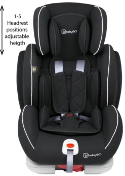 Babygo Sira Zwart Isofix Autostoel 9-36 Kg 3753 25 Babygo Sira Zwart Isofix Autostoel 9-36 Kg 3753 -Babyproducten babygo sira zwart isofix autostoel 12