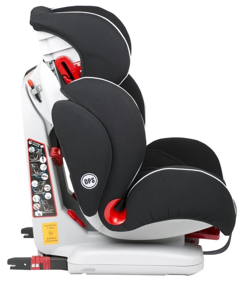 Babygo Sira Zwart Isofix Autostoel 9-36 Kg 3753 6 Babygo Sira Zwart Isofix Autostoel 9-36 Kg 3753 - Afbeelding 6