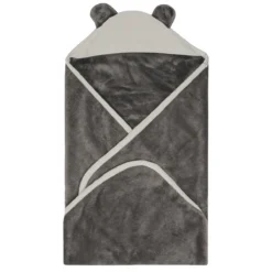 Babymatex Muslin Koala Dark Grey 95x95 Cm Wikkeldeken Voor Autostoel TB0444_03