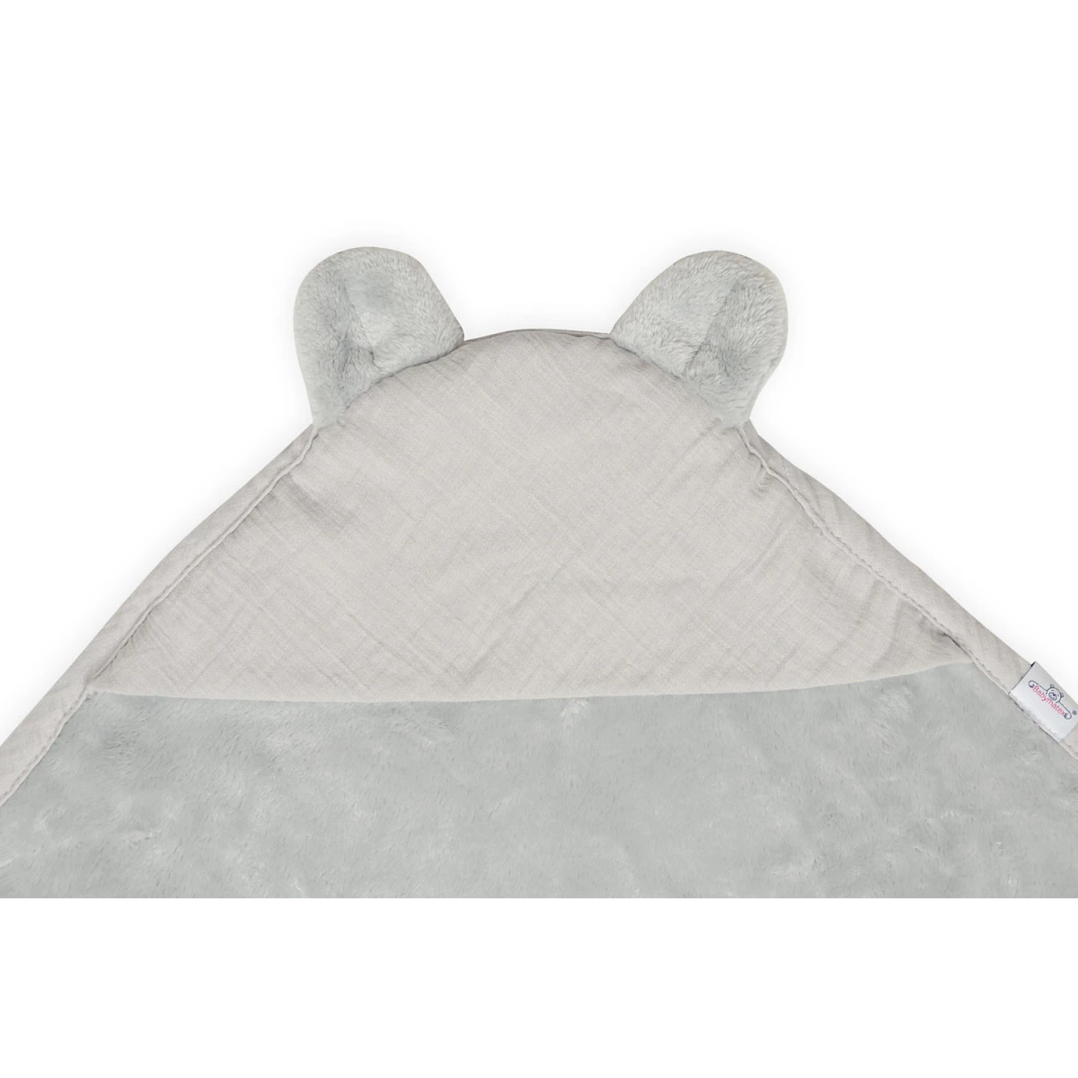 Babymatex Muslin Koala Light Grey 95x95 Cm Wikkeldeken Voor Autostoel TB0444_04 - Afbeelding 3