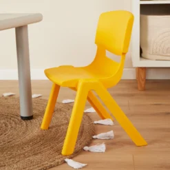Bieco Geel Kunststof Kinderstoeltje 04000001 -Babyproducten bieco geel kunststof kinderstoeltje 04000001 5