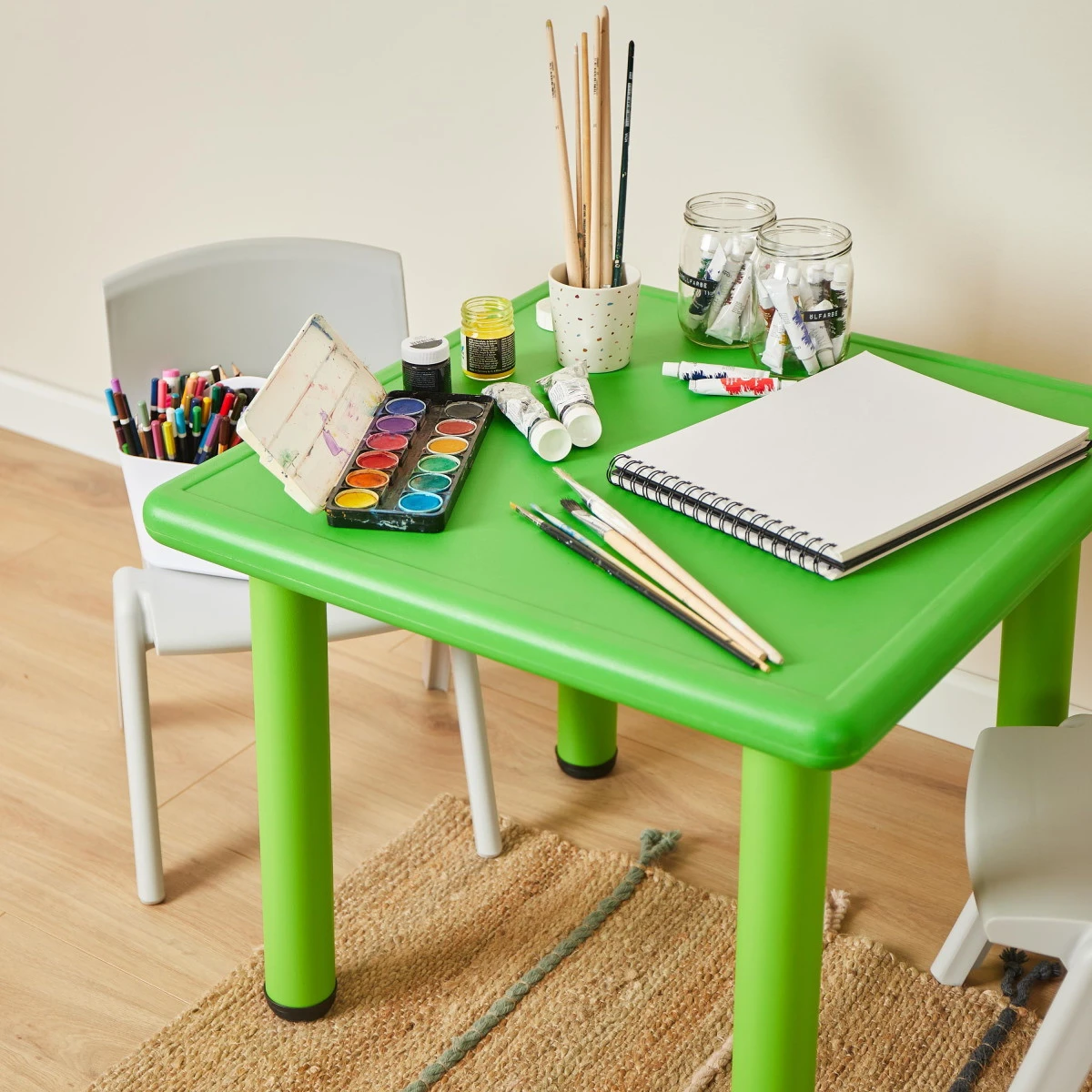 Bieco Groen Kindertafel 04000033 5 Bieco Groen Kindertafel 04000033 - Afbeelding 5