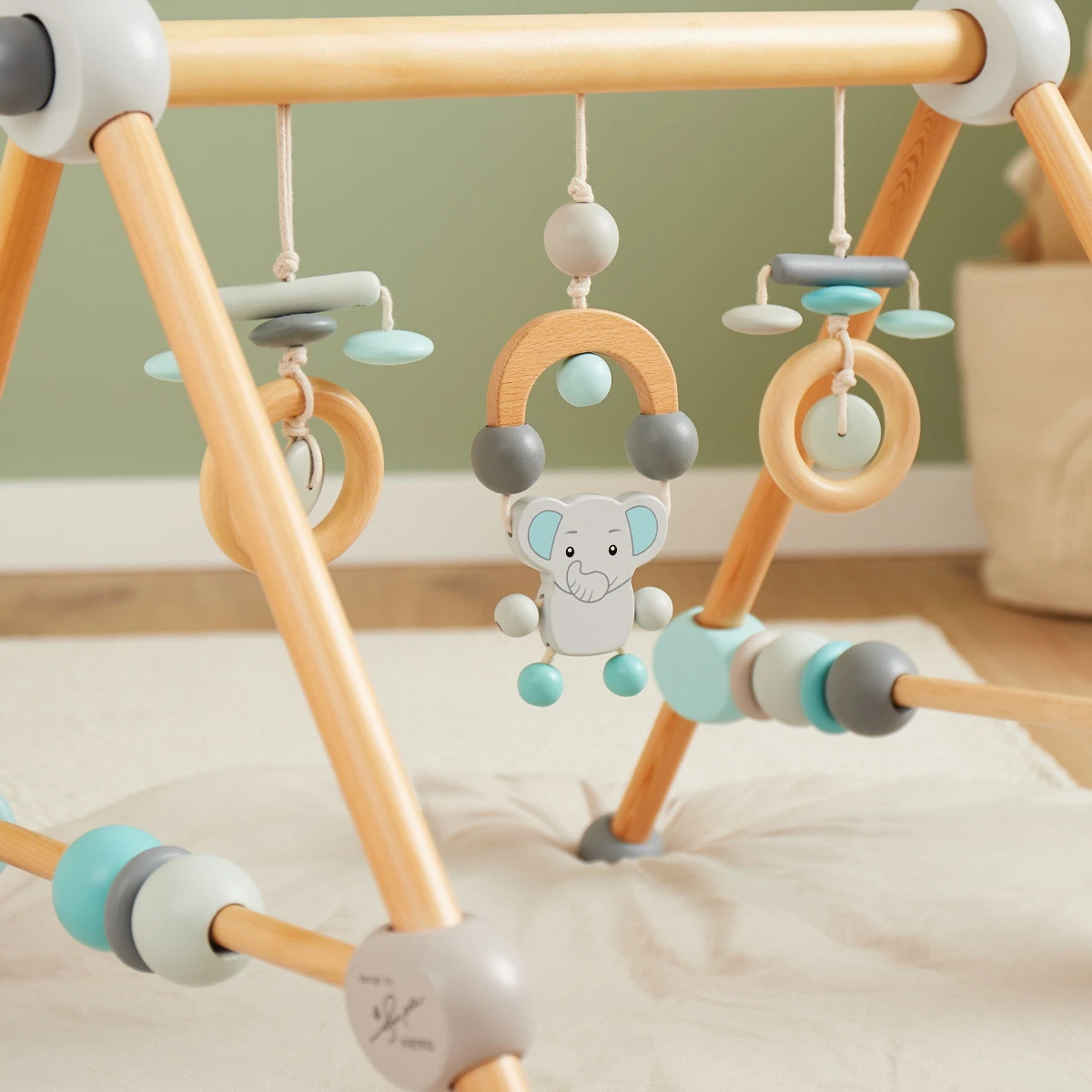 Bieco Olifant Houten Babygym 23000056 7 Bieco Olifant Houten Babygym 23000056 - Afbeelding 7