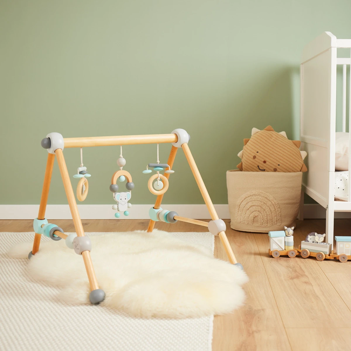 Bieco Olifant Houten Babygym 23000056 8 Bieco Olifant Houten Babygym 23000056 - Afbeelding 8