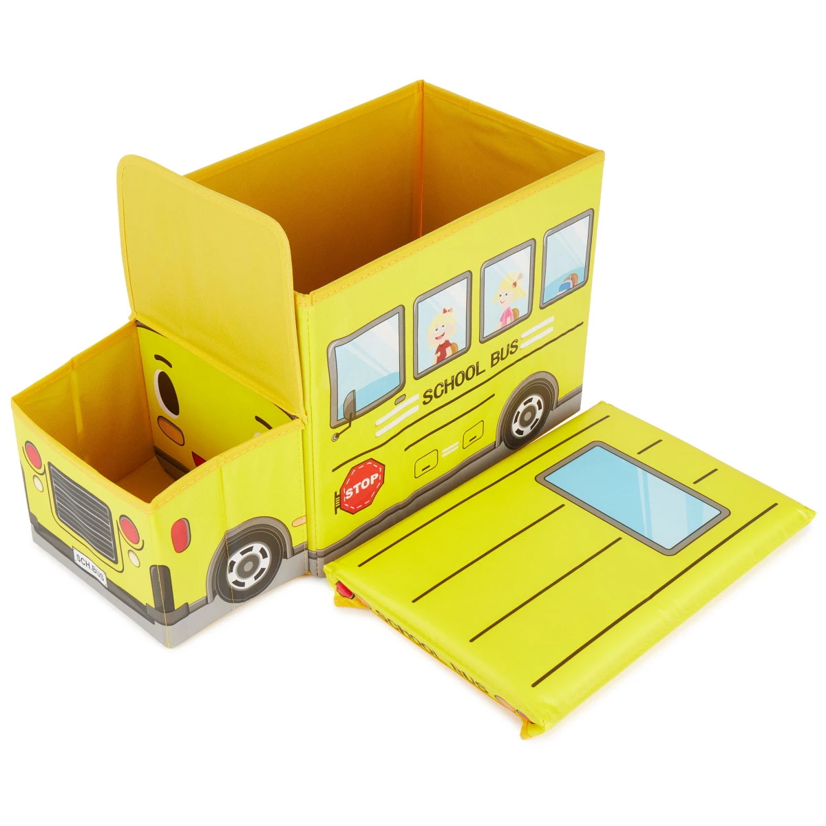 Bieco School Bus Opbergbox 04000506 3 Bieco School Bus Opbergbox 04000506 - Afbeelding 3