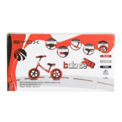 Cangaroo 2B Balance Red Loopfiets 109565 -Babyproducten cangaroo 2b balance red loopfiets 109565 4