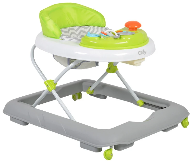 Cangaroo Baby Walker Cody Green Loopstoel 3968 1 Cangaroo Baby Walker Cody Green Loopstoel 3968