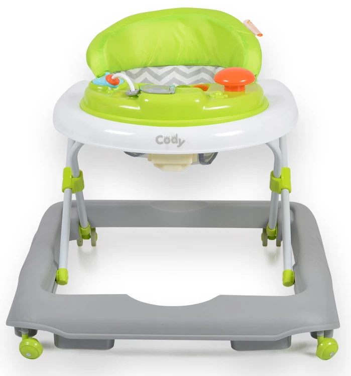 Cangaroo Baby Walker Cody Green Loopstoel 3968 2 Cangaroo Baby Walker Cody Green Loopstoel 3968 - Afbeelding 2