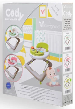 Cangaroo Baby Walker Cody Pink Loopstoel 3951 -Babyproducten cangaroo baby walker cody pink loopstoel 3951 7