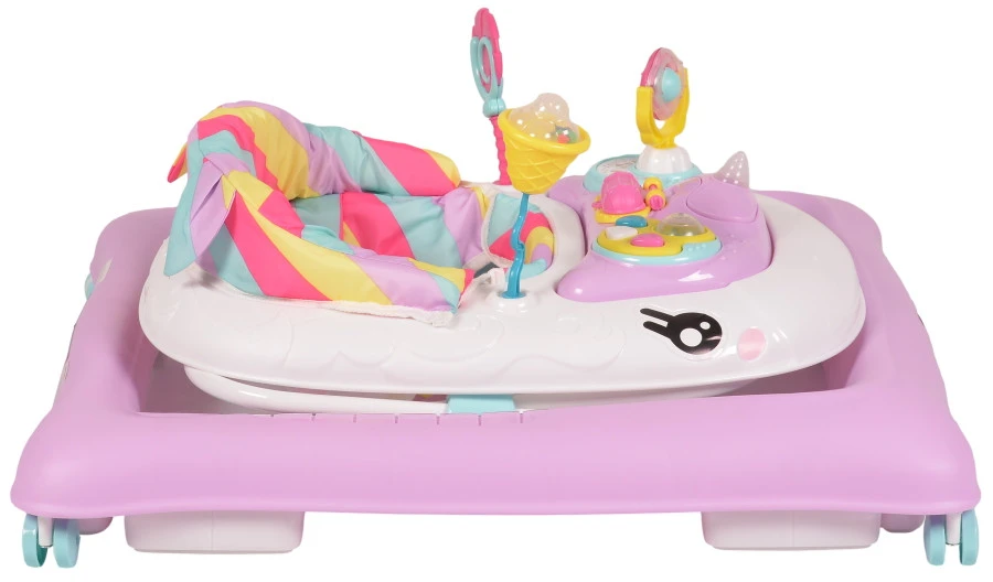 Cangaroo Baby Walker Unicorn Pink Loopstoel 4040 5 Cangaroo Baby Walker Unicorn Pink Loopstoel 4040 - Afbeelding 5