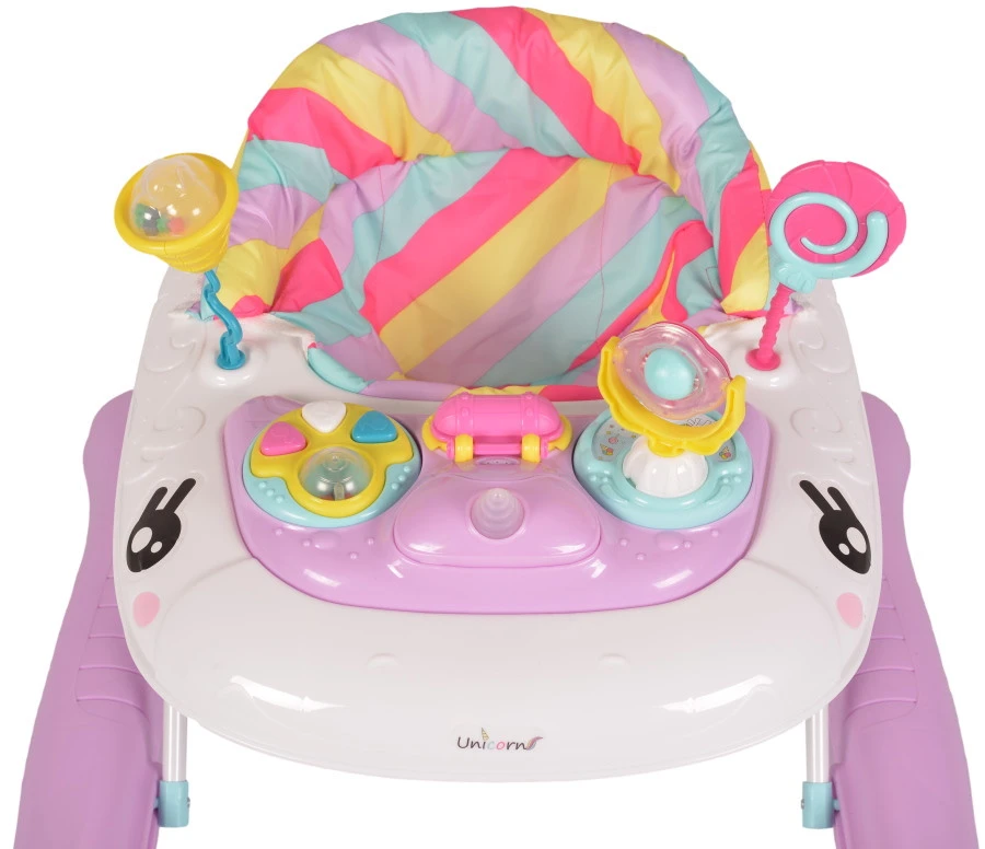 Cangaroo Baby Walker Unicorn Pink Loopstoel 4040 6 Cangaroo Baby Walker Unicorn Pink Loopstoel 4040 - Afbeelding 6