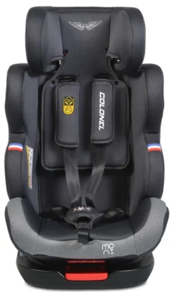 Cangaroo Colonel Black SPS Isofix 0-36 Kg Autostoel 0229 -Babyproducten cangaroo colonel light grey 0 36 kg autostoel 0205 12 2