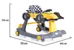 Cangaroo Daytonna Geel Loopstoel 109180 -Babyproducten cangaroo daytonna geel loopwagen 109180 9