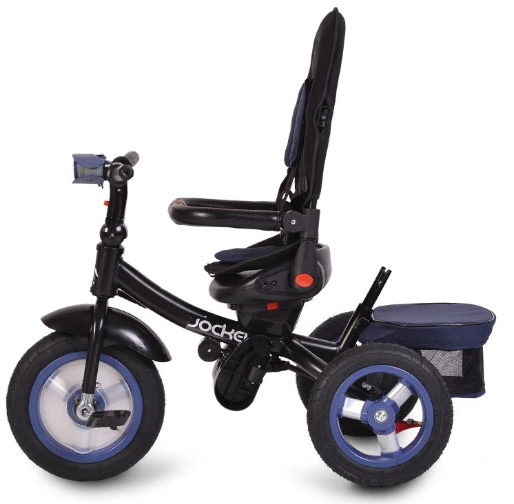 Cangaroo Jockey Trike Grey Stars Driewieler Met Duwstang En Zonnekap 12 Cangaroo Jockey Trike Grey Stars Driewieler Met Duwstang En Zonnekap - Afbeelding 12