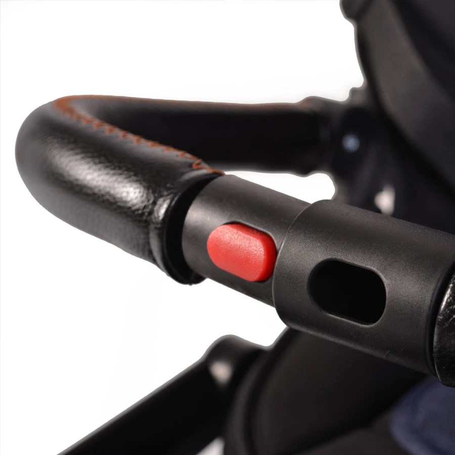 Cangaroo Jockey Trike Beige Stars Driewieler Met Duwstang En Zonnekap 15 Cangaroo Jockey Trike Beige Stars Driewieler Met Duwstang En Zonnekap - Afbeelding 15