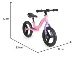 Cangaroo Kiddy Roze Loopfiets 109568 -Babyproducten cangaroo kiddy roze loopfiets 109568 4