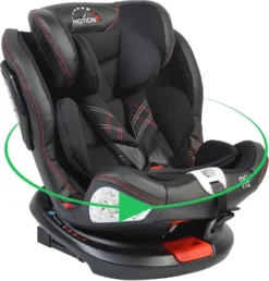 Cangaroo Motion Black Isofix 360° Autostoel 0-36 Kg 107494