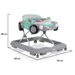 Cangaroo Shelby Grijs Loopstoeltje 108889 -Babyproducten cangaroo shelby mint loopstoeltje 108887 .9 1