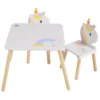 Cangaroo Unicorn Tafel Met Stoeltjes