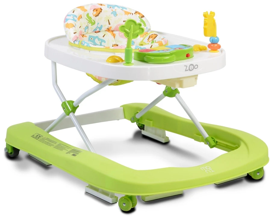 Cangaroo Walker Zoo Green Loopstoeltje 107479 1 Cangaroo Walker Zoo Green Loopstoeltje 107479
