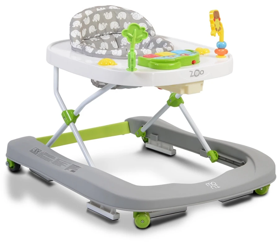 Cangaroo Walker Zoo Grey Loopstoeltje 107481 1 Cangaroo Walker Zoo Grey Loopstoeltje 107481