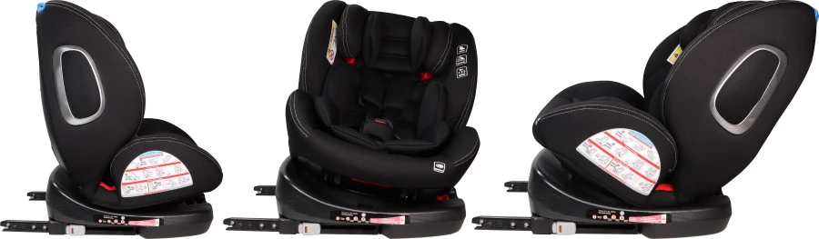 Ding Cruz Black 360° Isofix Autostoel 0-36kg DI-101919 4 Ding Cruz Black 360° Isofix Autostoel 0-36kg DI-101919 - Afbeelding 4
