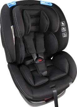 Ding Cruz Black 360° Isofix Autostoel 0-36kg DI-101919 21 Ding Cruz Black 360° Isofix Autostoel 0-36kg DI-101919 -Babyproducten di 101919 ding cruz black carseat 1