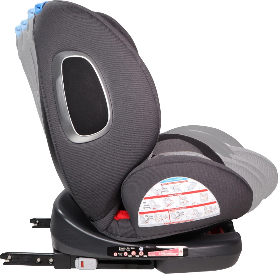 Ding Cruz Dark Grey 360° Isofix Autostoel 0-36kg DI-101920 2 Ding Cruz Dark Grey 360° Isofix Autostoel 0-36kg DI-101920 - Afbeelding 2