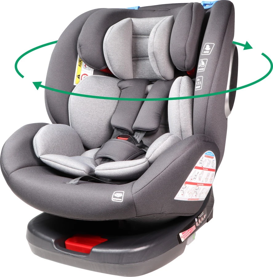 Ding Cruz Dark Grey 360° Isofix Autostoel 0-36kg DI-101920 1 Ding Cruz Dark Grey 360° Isofix Autostoel 0-36kg DI-101920