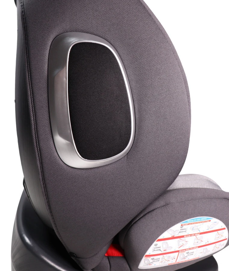 Ding Cruz Dark Grey 360° Isofix Autostoel 0-36kg DI-101920 10 Ding Cruz Dark Grey 360° Isofix Autostoel 0-36kg DI-101920 - Afbeelding 10